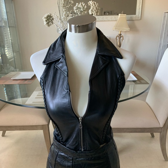 Passion of Essense Jackets & Blazers - Ladies' Genuine Leather Vest